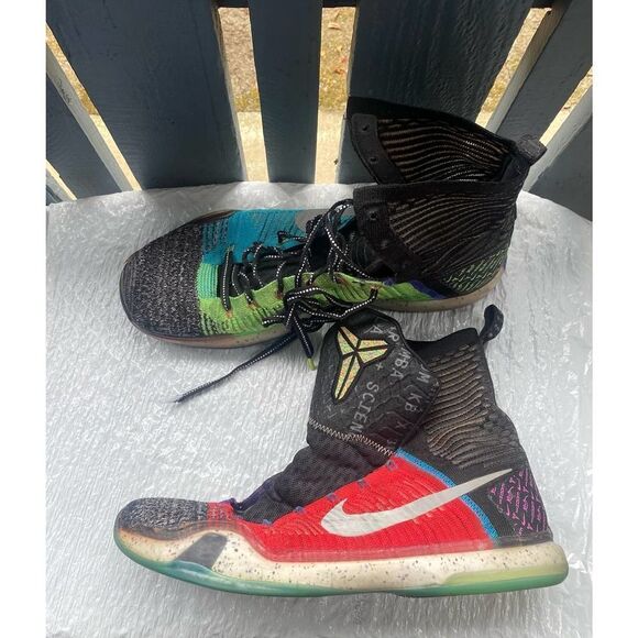 Nike Men’s Kobe 10 Elite High What The 2015 815810-900 Sz 14 main image 6